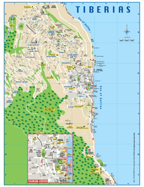 Map of Tiberias  Form