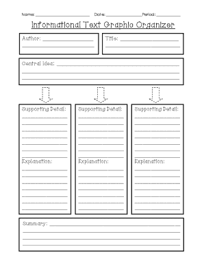 Informational Graphic Organizer