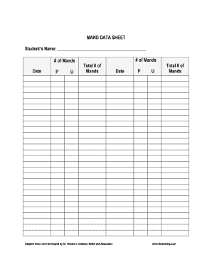 Development of the Pure Mand Pennsylvania Department of  Form