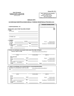 Rpo Obrazac Word  Form