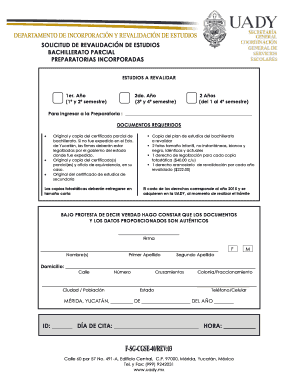 Solicitud De Ingreso a Preparatoria Para Imprimir  Form