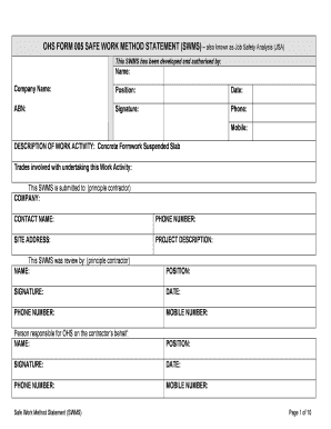Ohs Forms
