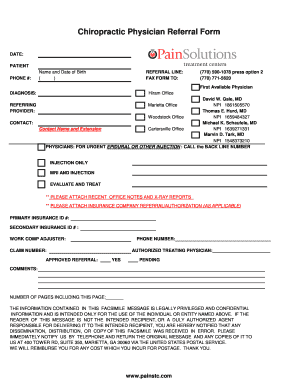 Physician Referral Form