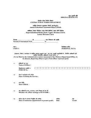 Apar Form PDF