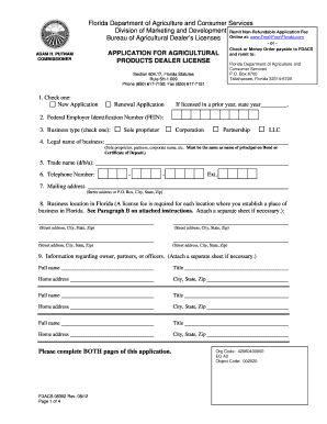 Fdacs 06302  Form