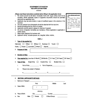 Pakistan Form Commission