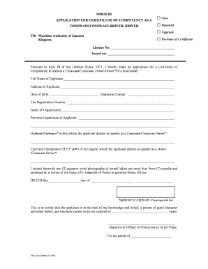  Fla Application Form 2010