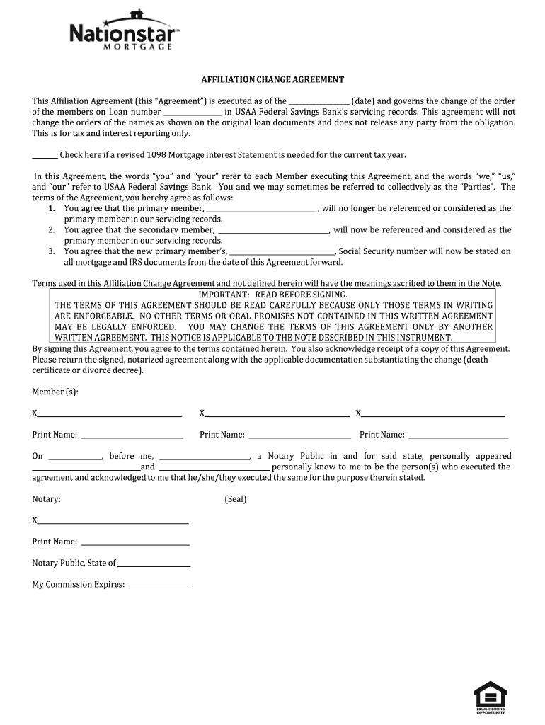 Mr Cooper Loss Draft  Form