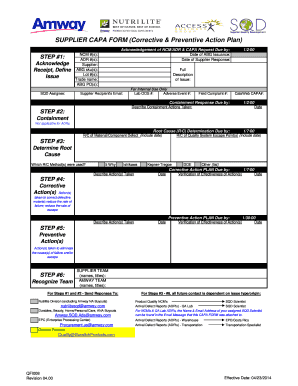 Capa Format in Excel