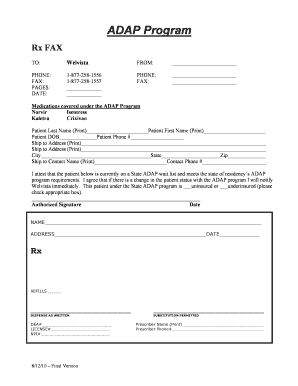 Welvista Application  Form