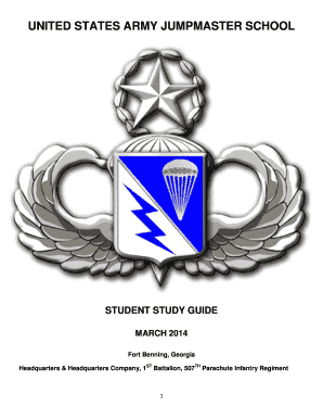 Jumpmaster Study Guide  Form