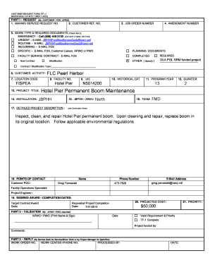 Navfac Form Tf 1 Customer Request from Navfachi 9 11014 Tf 1 Rev4 09