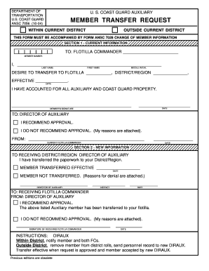 ANSC 7056 Form USCGAUX District 7