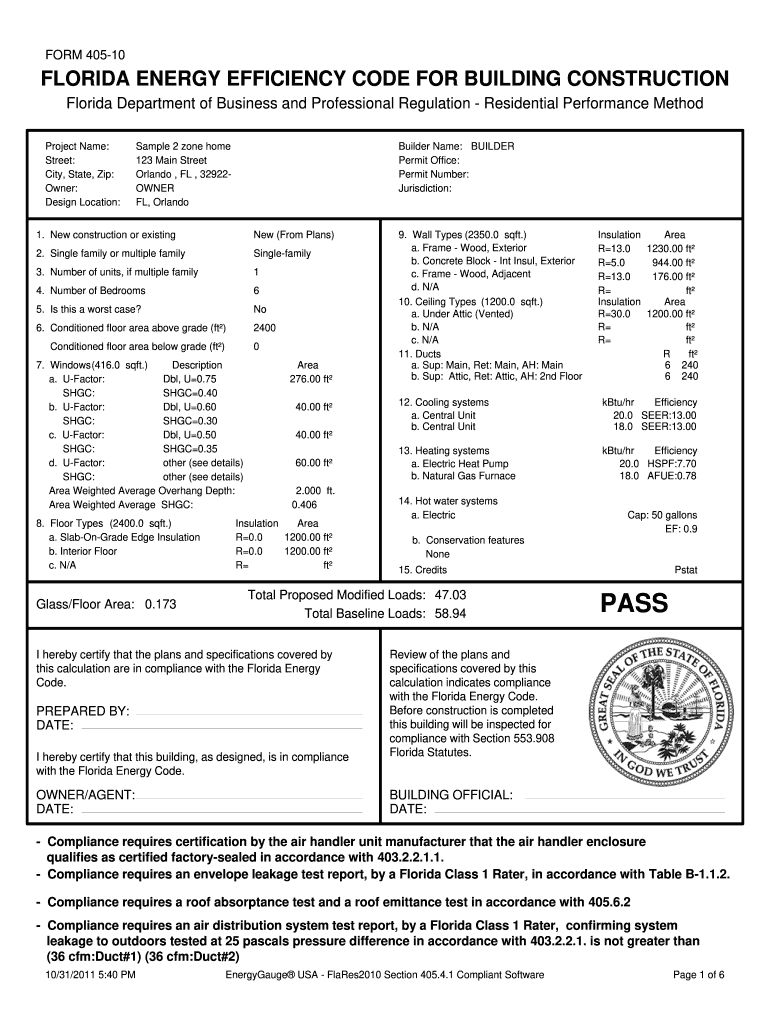  Form R405 2011-2024