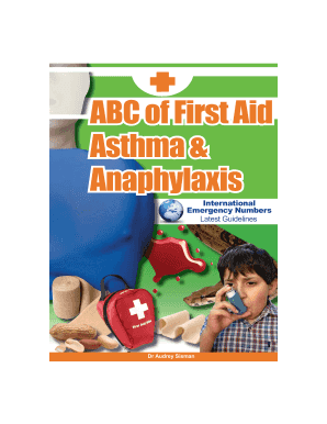 Printable First Aid Guide  Form