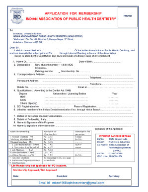 IAPHD Application Form Iaphd