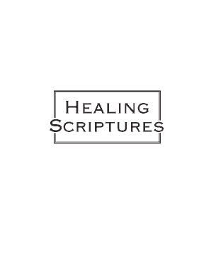100 Healing Scriptures PDF  Form
