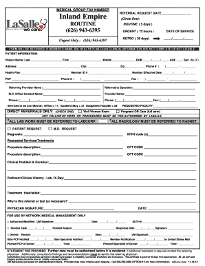 Authorization Request LASALLE INLAND EMPIRE Form 11 16 2012doc Portal Nmm