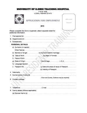 Uith Application Form