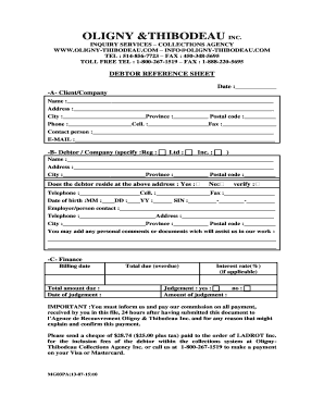 Oligny Thibodeau  Form