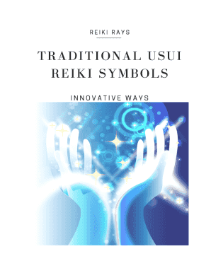 Printable Reiki Symbols PDF  Form