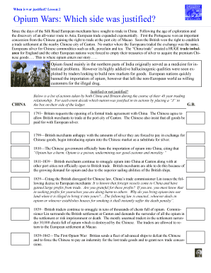 When is War Justified Lesson 2 Answers  Form