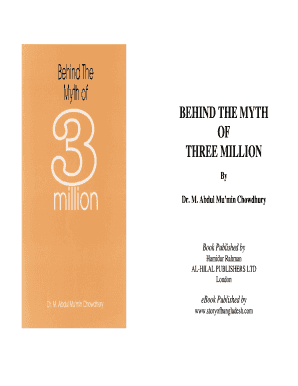 Behind the Myth of 3 Million  Form