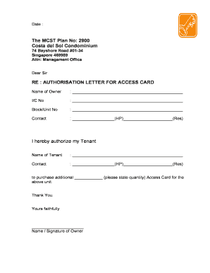 Costa Del Sol Management Office  Form