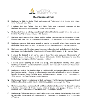 Sda Baptismal Certificate  Form