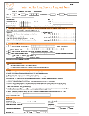 Nouvobanq Online Banking  Form