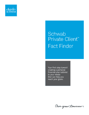 Schwab Private Client Fact Finder Akamai Net A25 G Akamai  Form