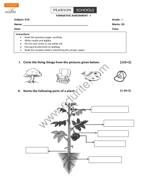 Download EVS Question Paper Class 1 CBSE Cbse Edurite Com  Form