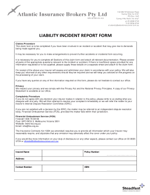 Plumbers Report for Insurance Template Uk  Form