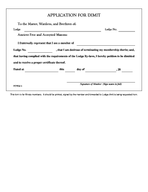 Membership Application  Form