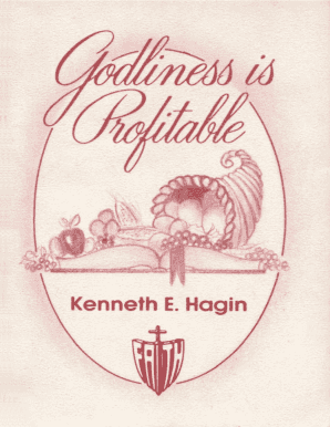 Godliness is Profitable Kenneth Hagin PDF  Form