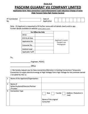 Pgvcl Application Form PDF