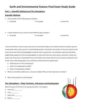 Earth and Environmental Science Final Review Packet Answer Key  Form