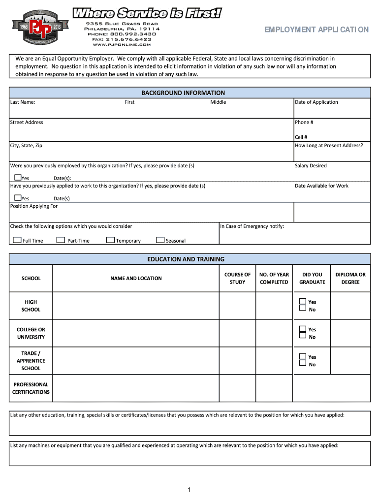 Pjp Full Form