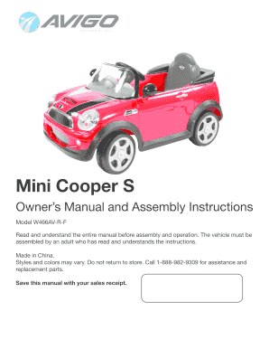 mini cooper owners manual pdf