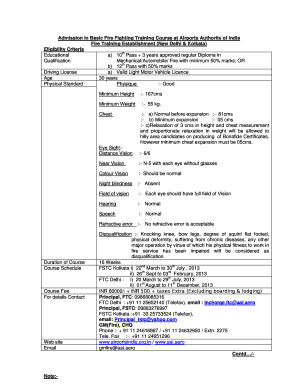 Fstc Kolkata  Form