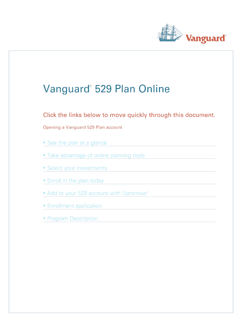 Vanguard 529 Contribution Form