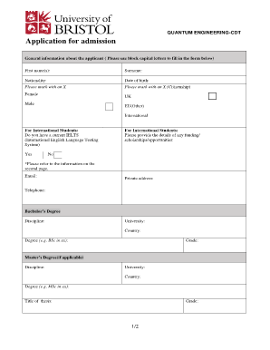 Online Bris Form