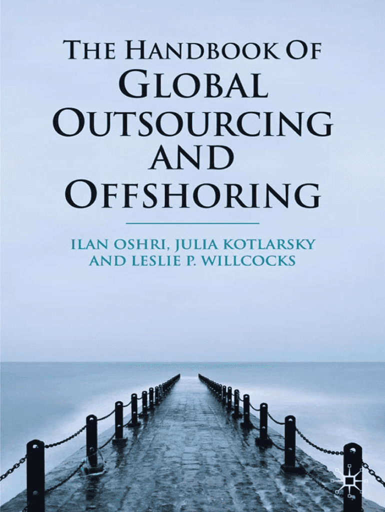 The Handbook of Global Outsourcing and Offshoring  Form