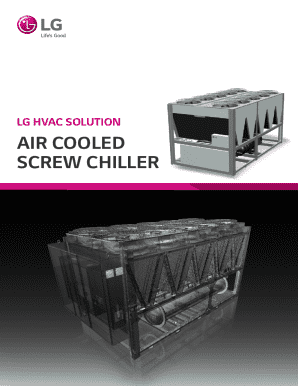 Ycav Chiller Manual Form