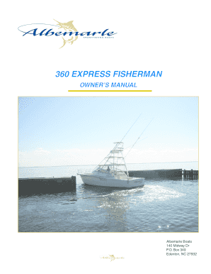 Albemarle Boats  Form