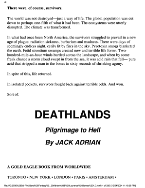 Deathlands PDF Collection  Form