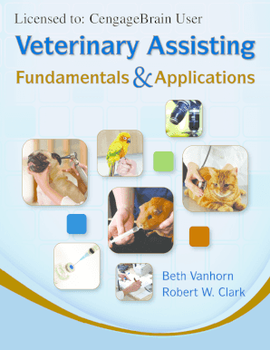 Veterinary Assisting Fundamentals Applications PDF  Form