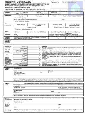 Durban Metro Police Recruitment  Form