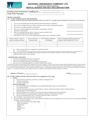 NATIONAL INSURANCE COMPANY FORM NRIOL