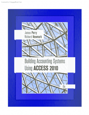 How to Make Accounting Software in Ms Access PDF  Form